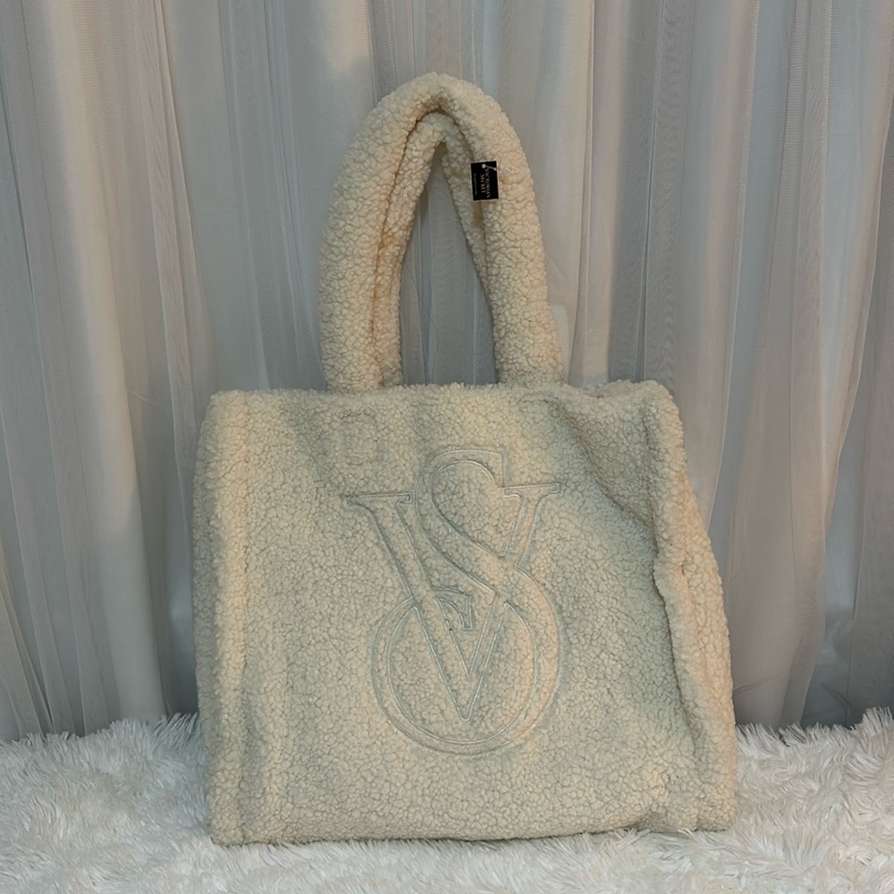 Victoria Secret Fur Tote Bag